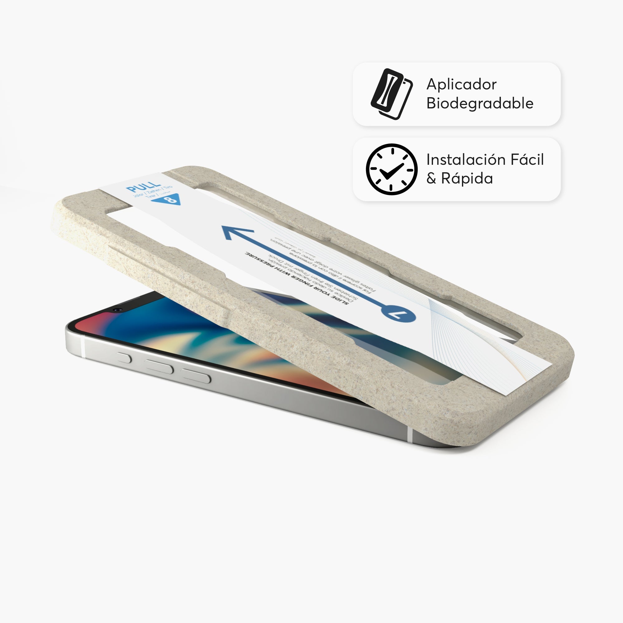 GlassGuard ion+ para iPhone 16e