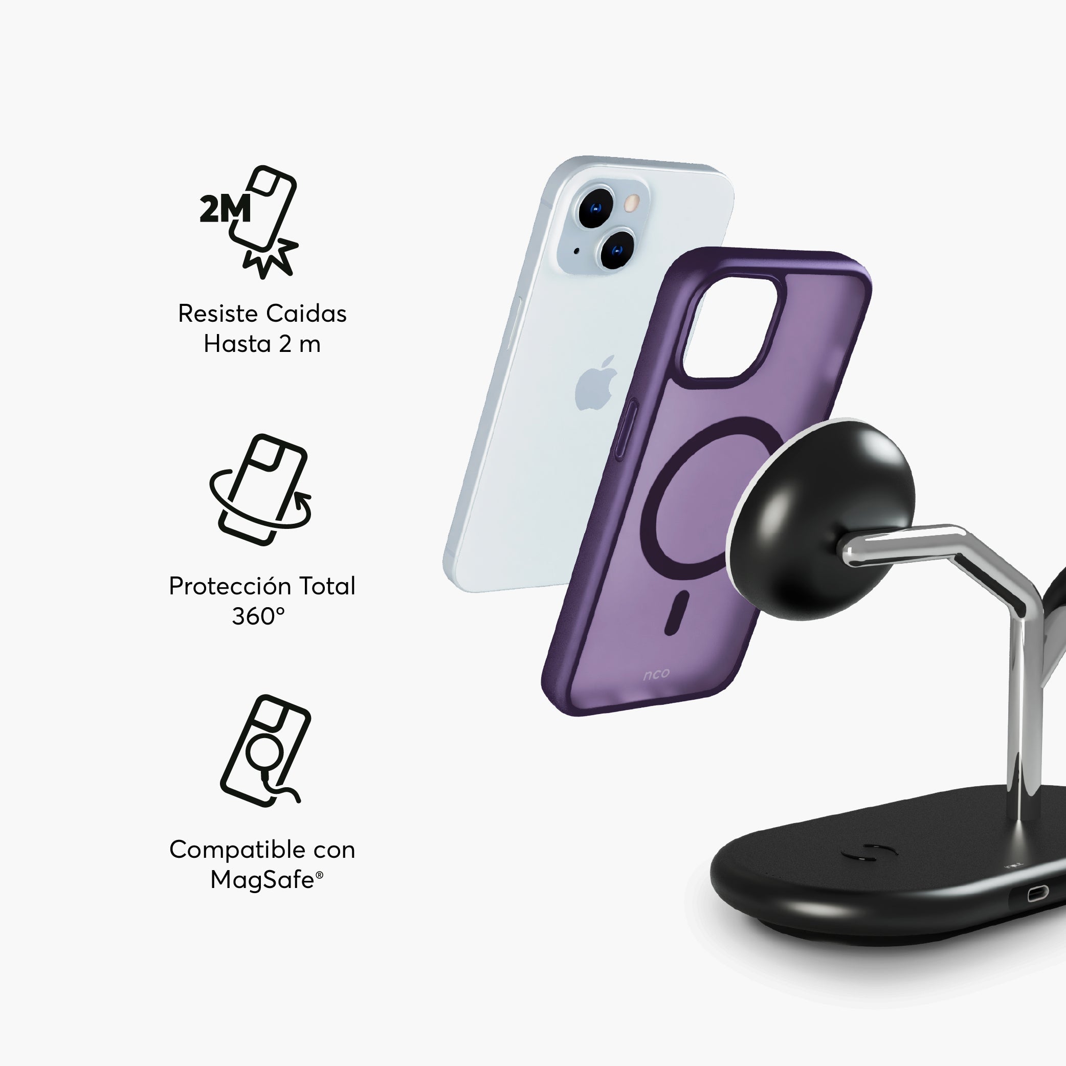 SafeCase Lite Compatible con MagSafe para iPhone 15 Series