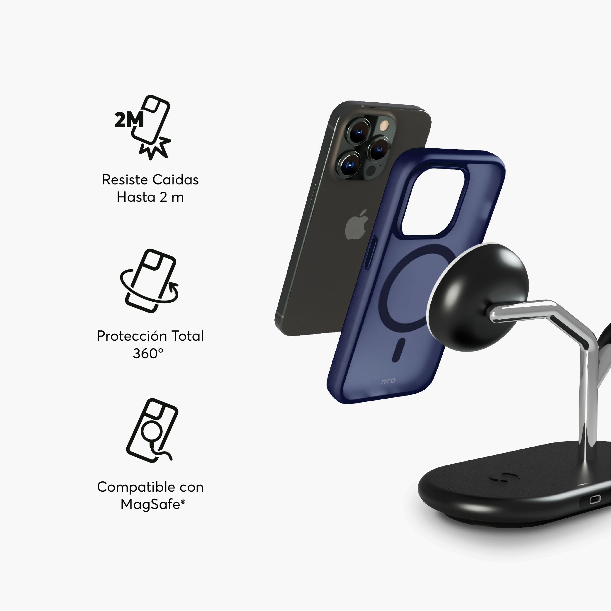 SafeCase Lite Compatible con MagSafe para iPhone 15 Series