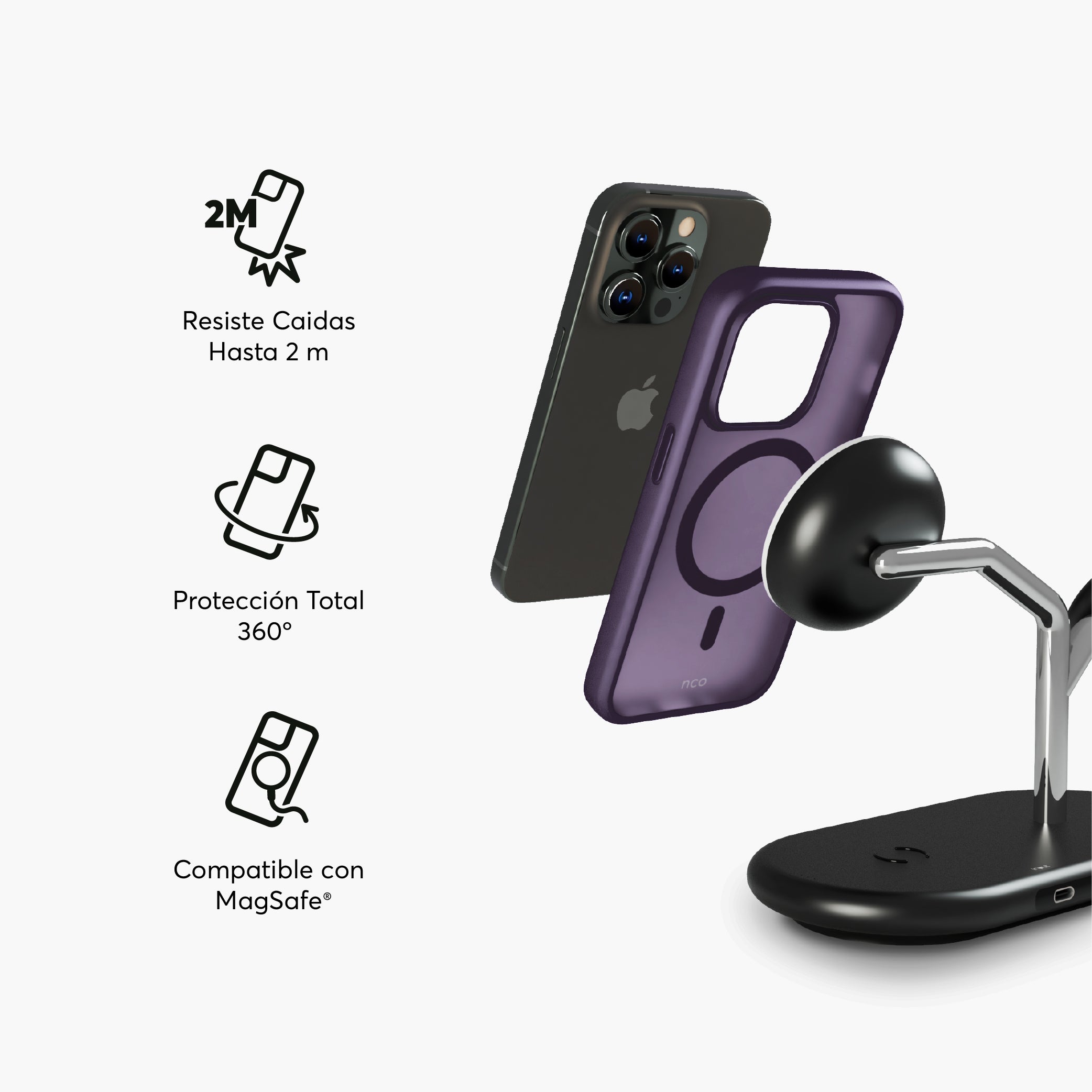 SafeCase Lite Compatible con MagSafe para iPhone 15 Series