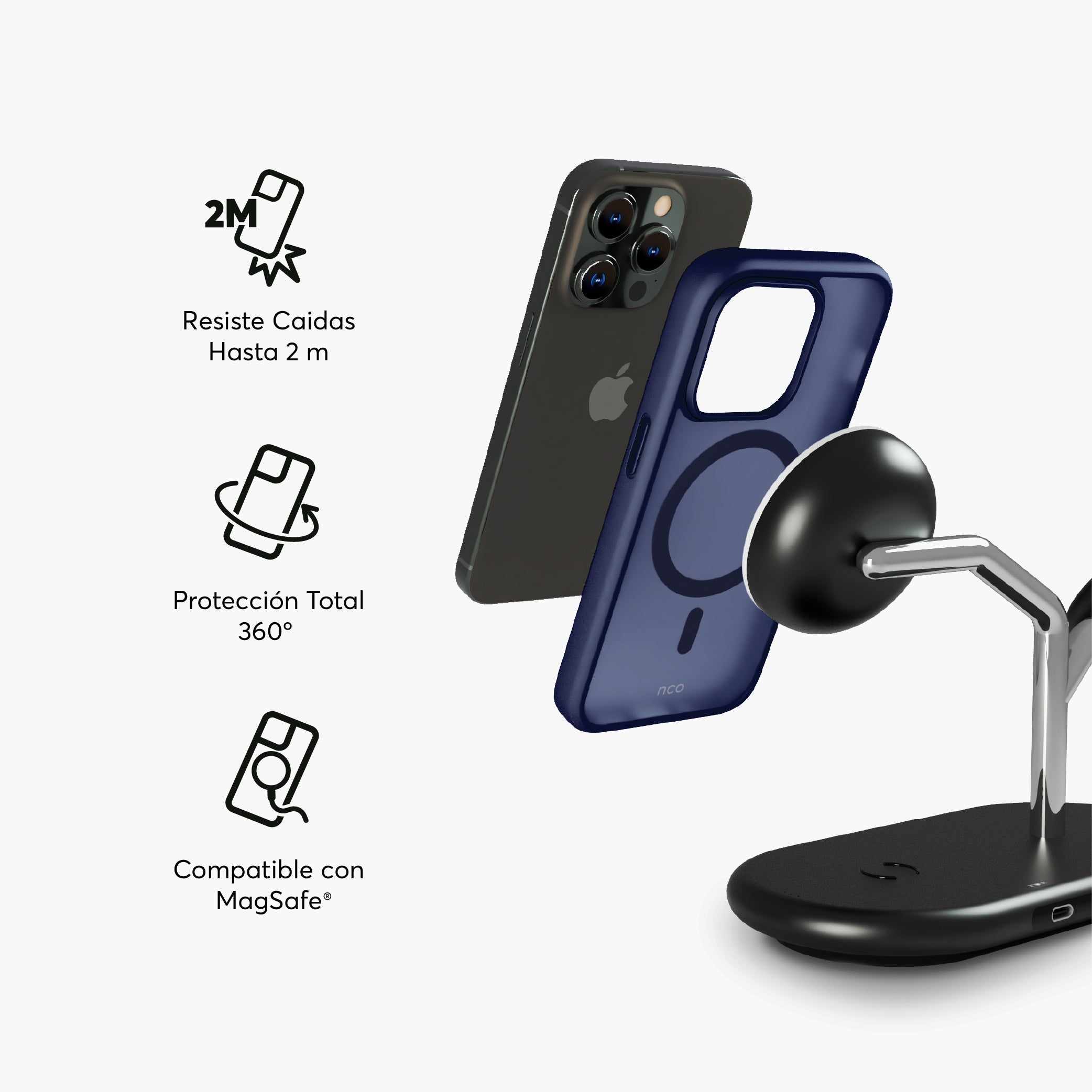 SafeCase Lite Compatible con MagSafe para iPhone 15 Series