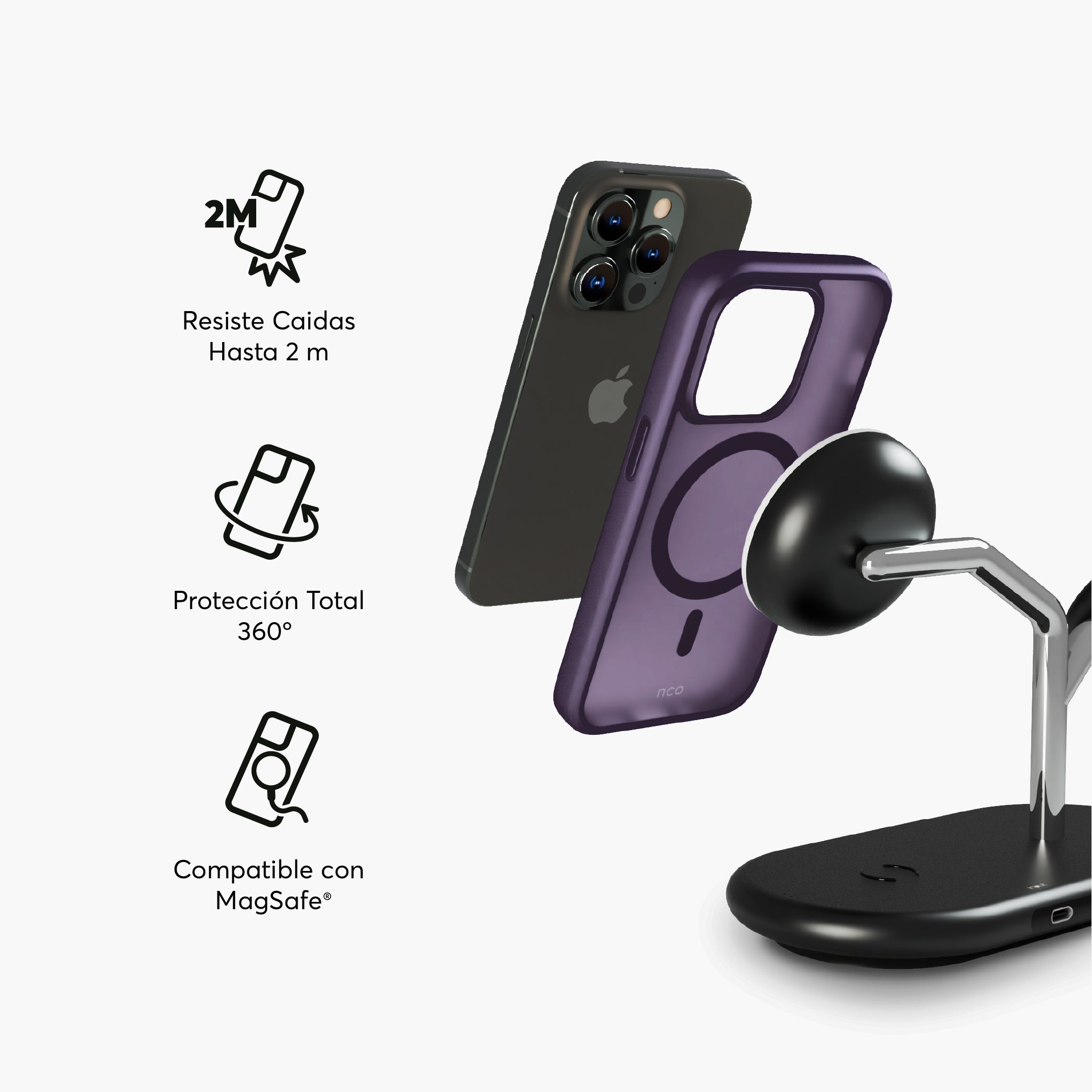 SafeCase Lite Compatible con MagSafe para iPhone 15 Series