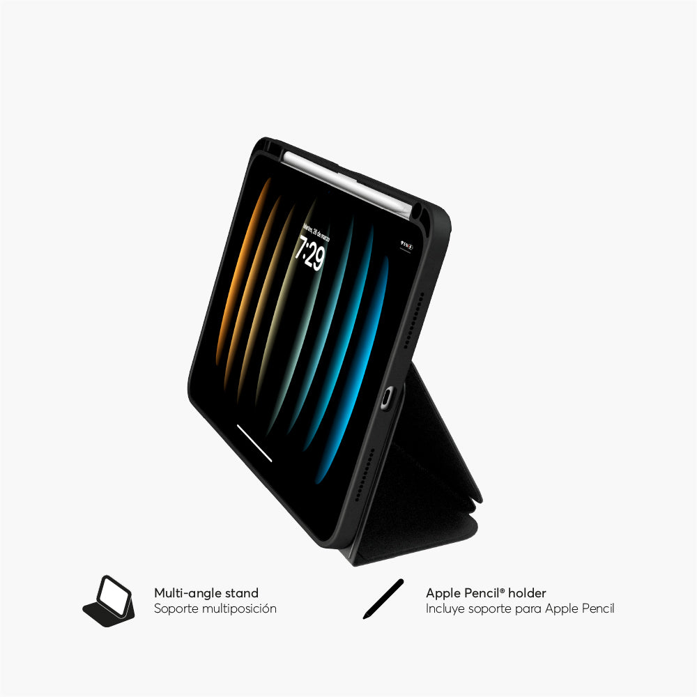 SafeCase Click Royal Black para iPad (M2, M4)