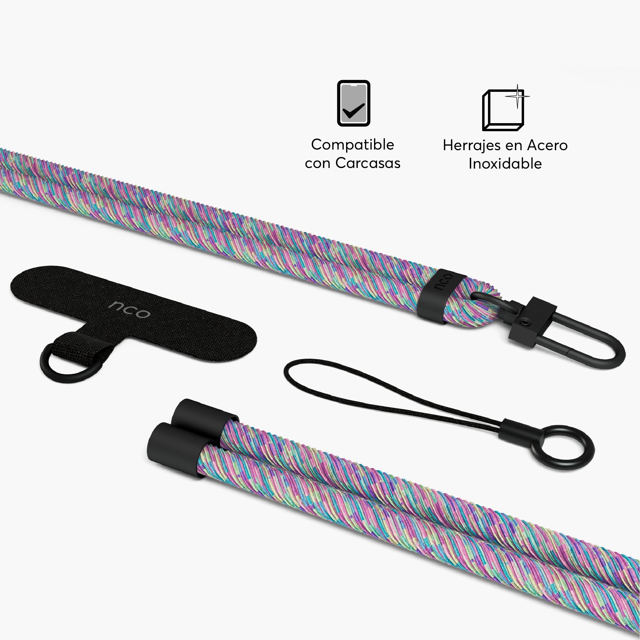 CarryLoop de color Arcoíris para iPhone Series