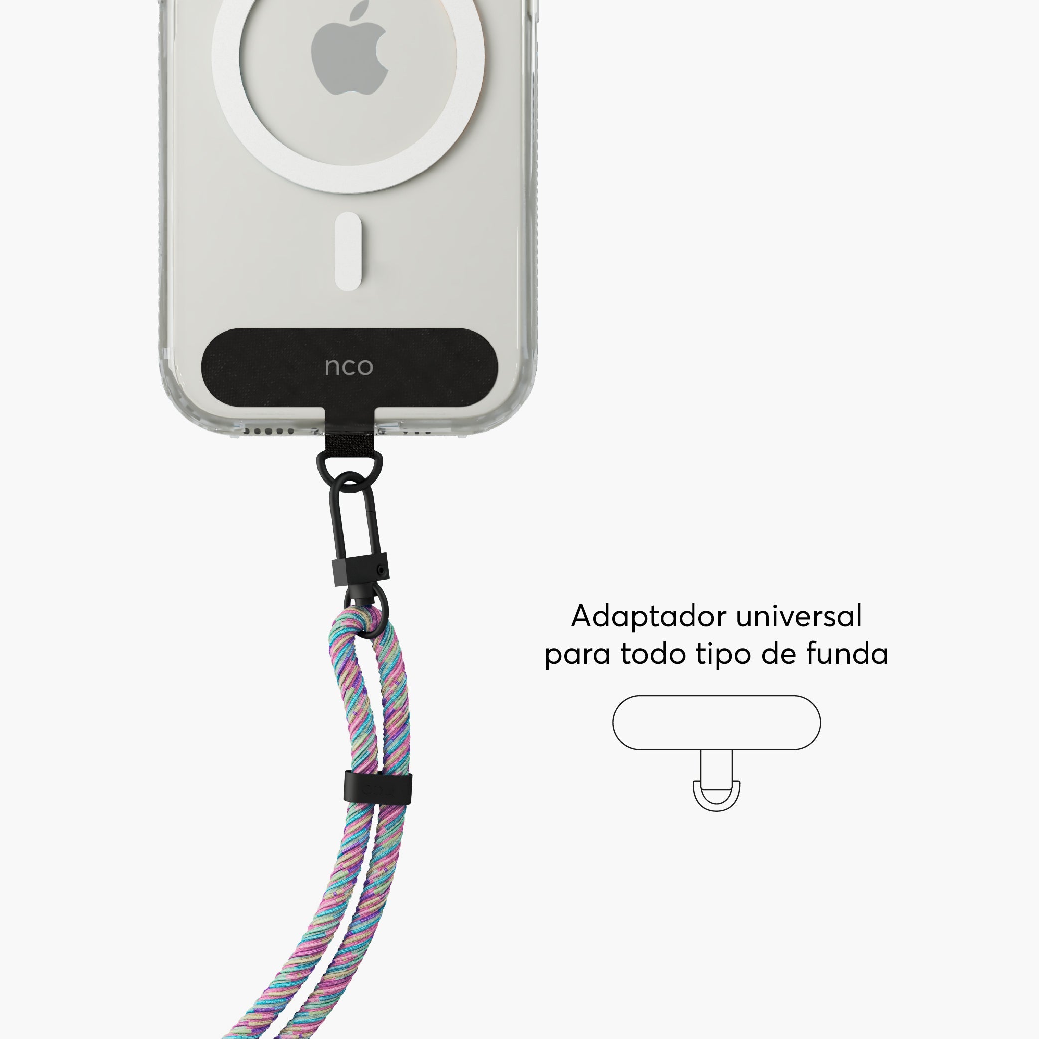 CarryLoop de color Arcoíris para iPhone Series