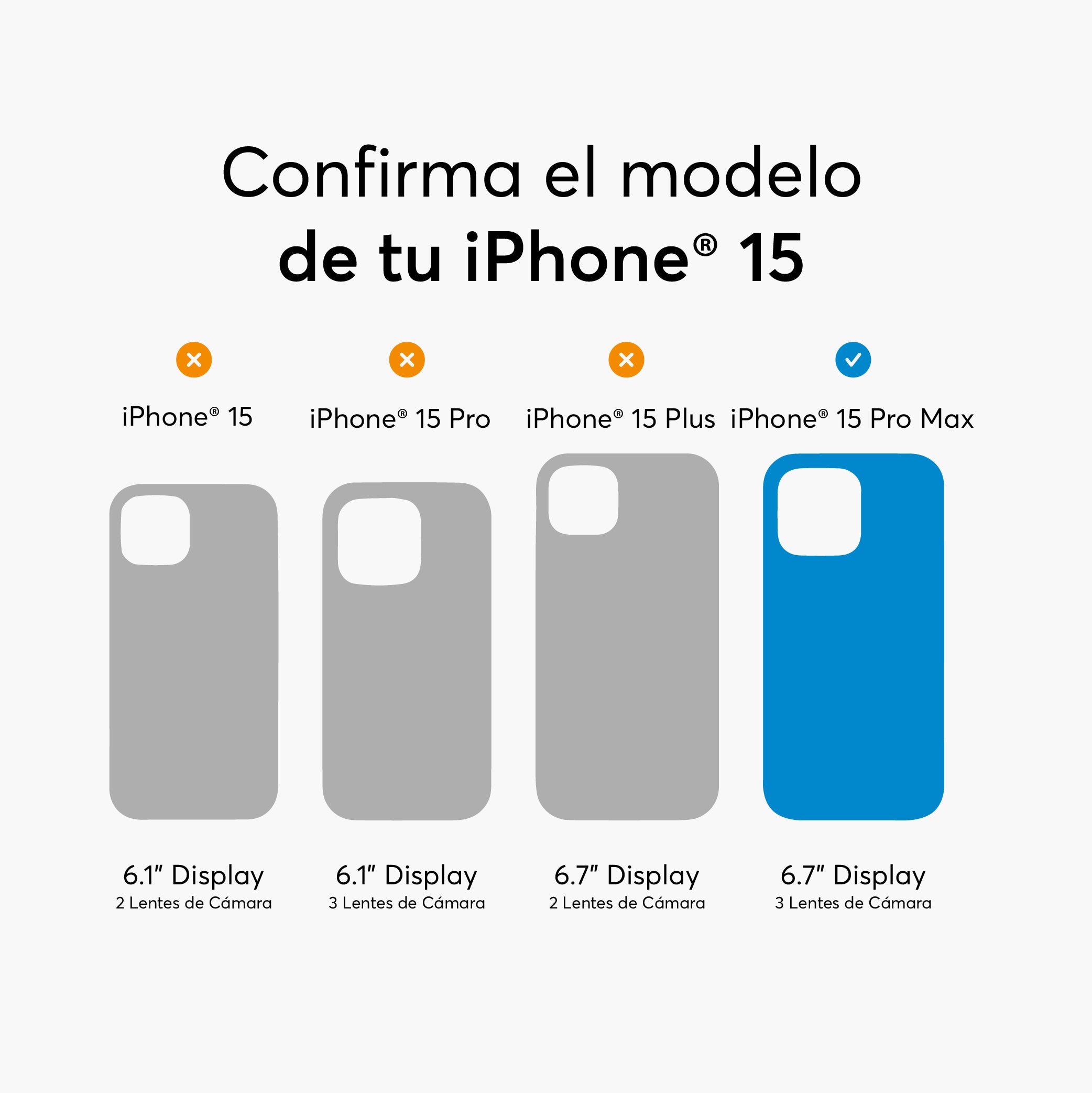 GlassGuard ion+ para iPhone 15 Series