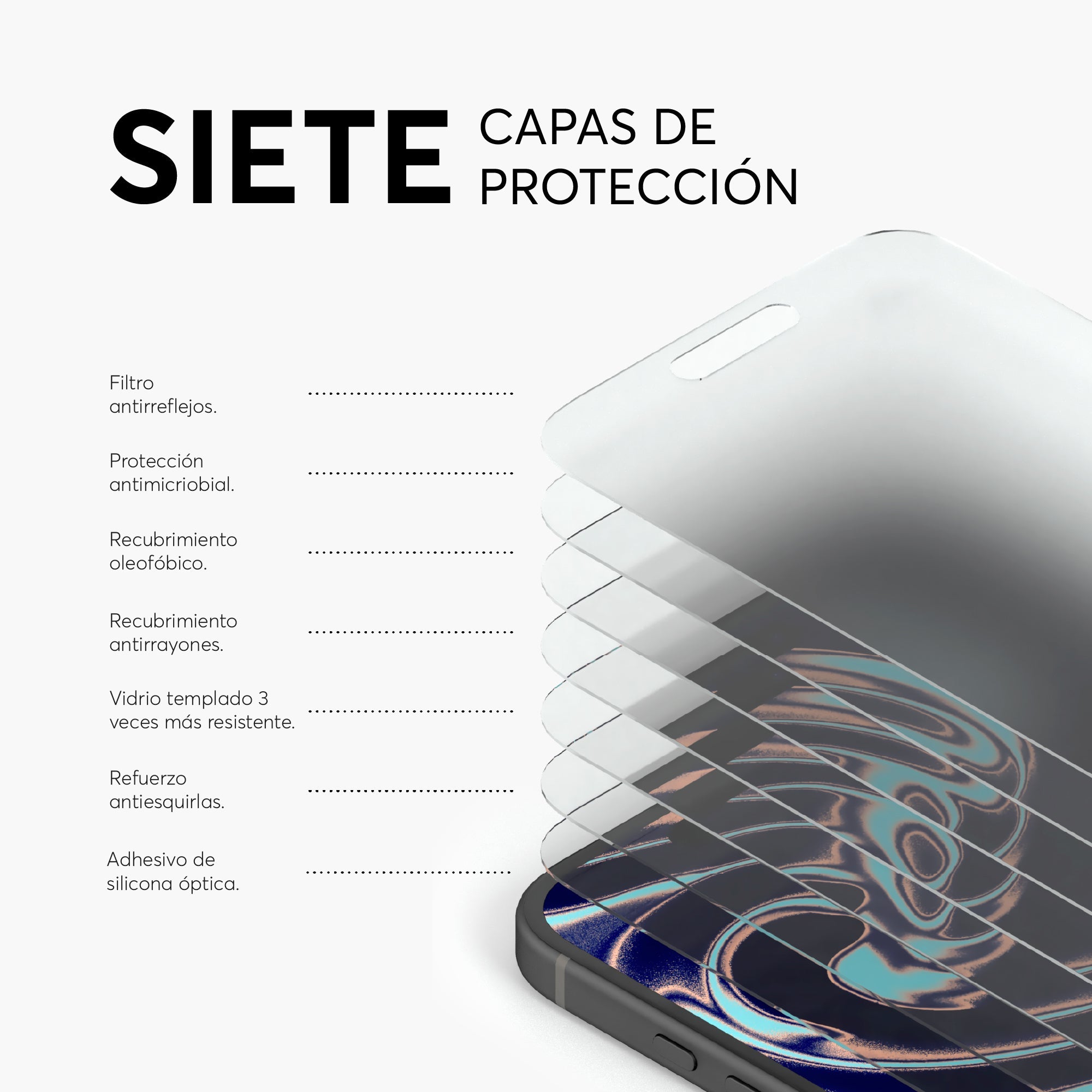 NanoGlass para iPhone 16 Series