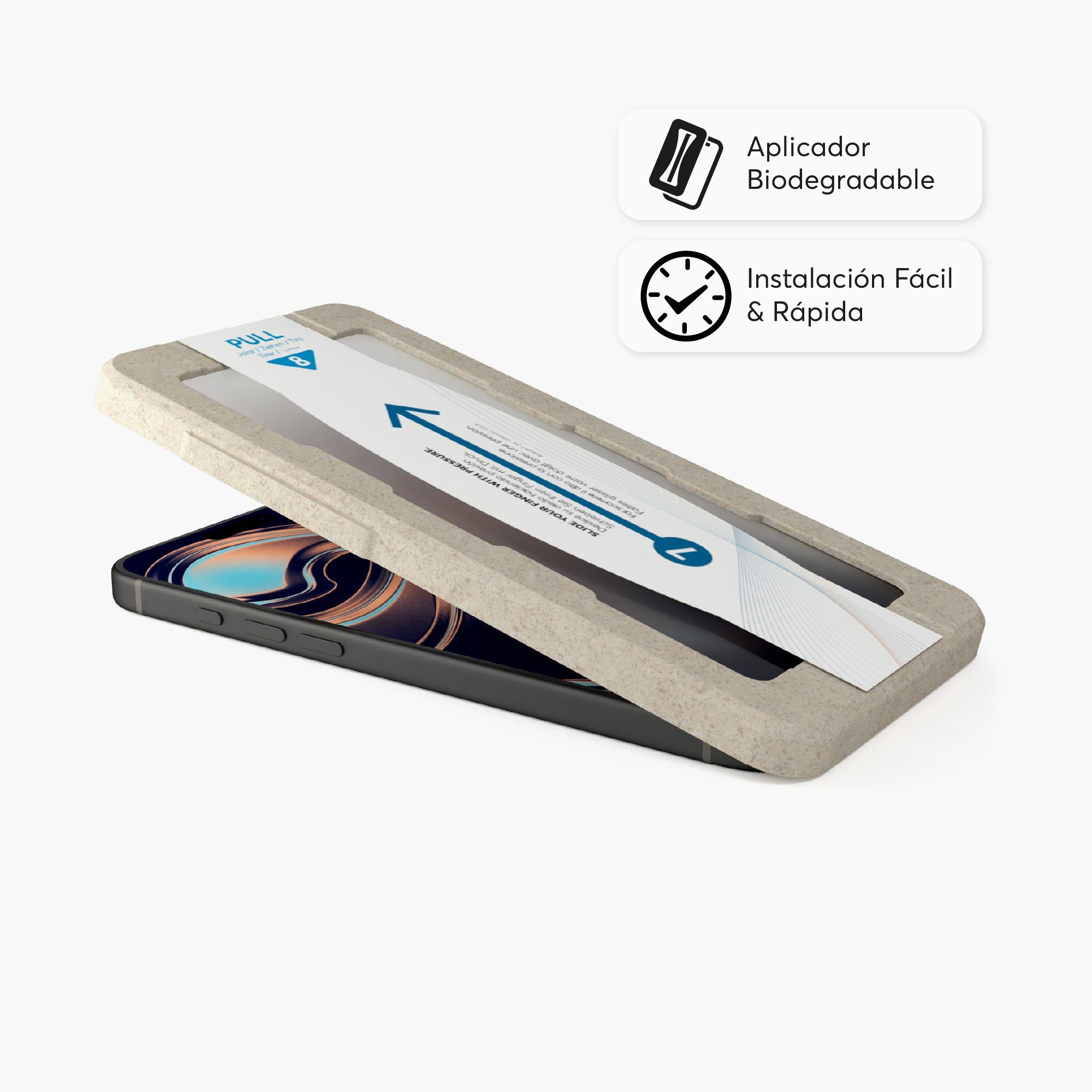 NanoGlass para iPhone 16 Series