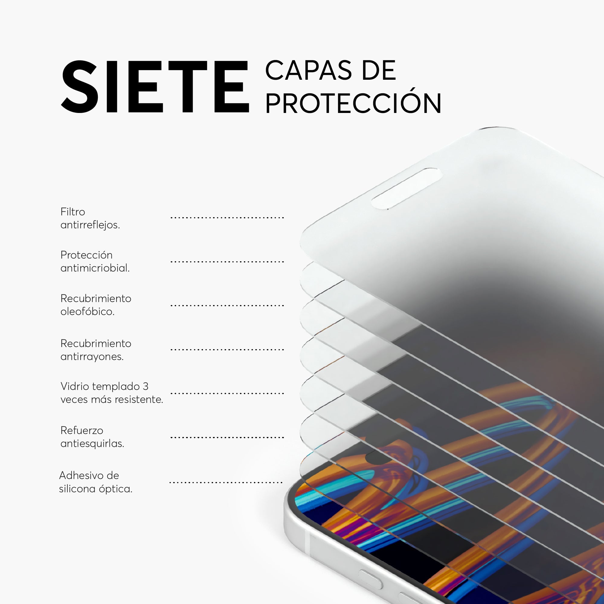 NanoGlass para iPhone 16 Series