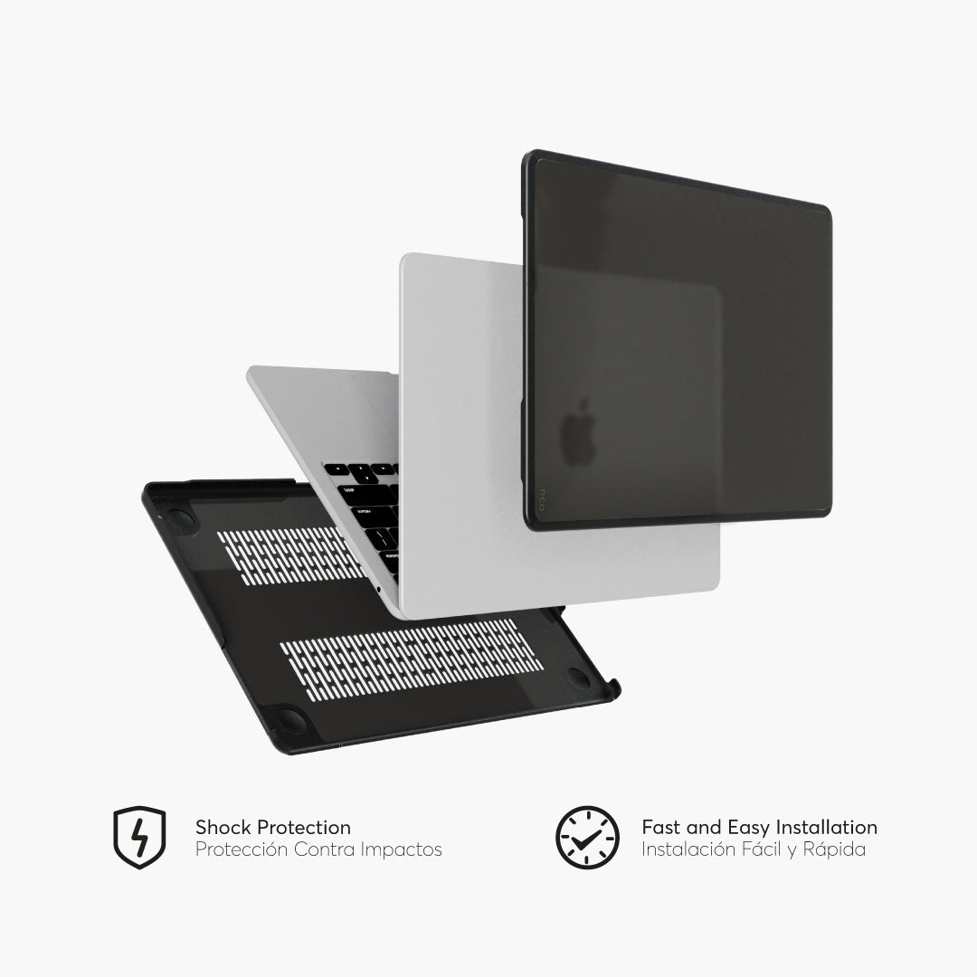 HardCase SHOCK para MacBook Air 13.6 (M2, M3)