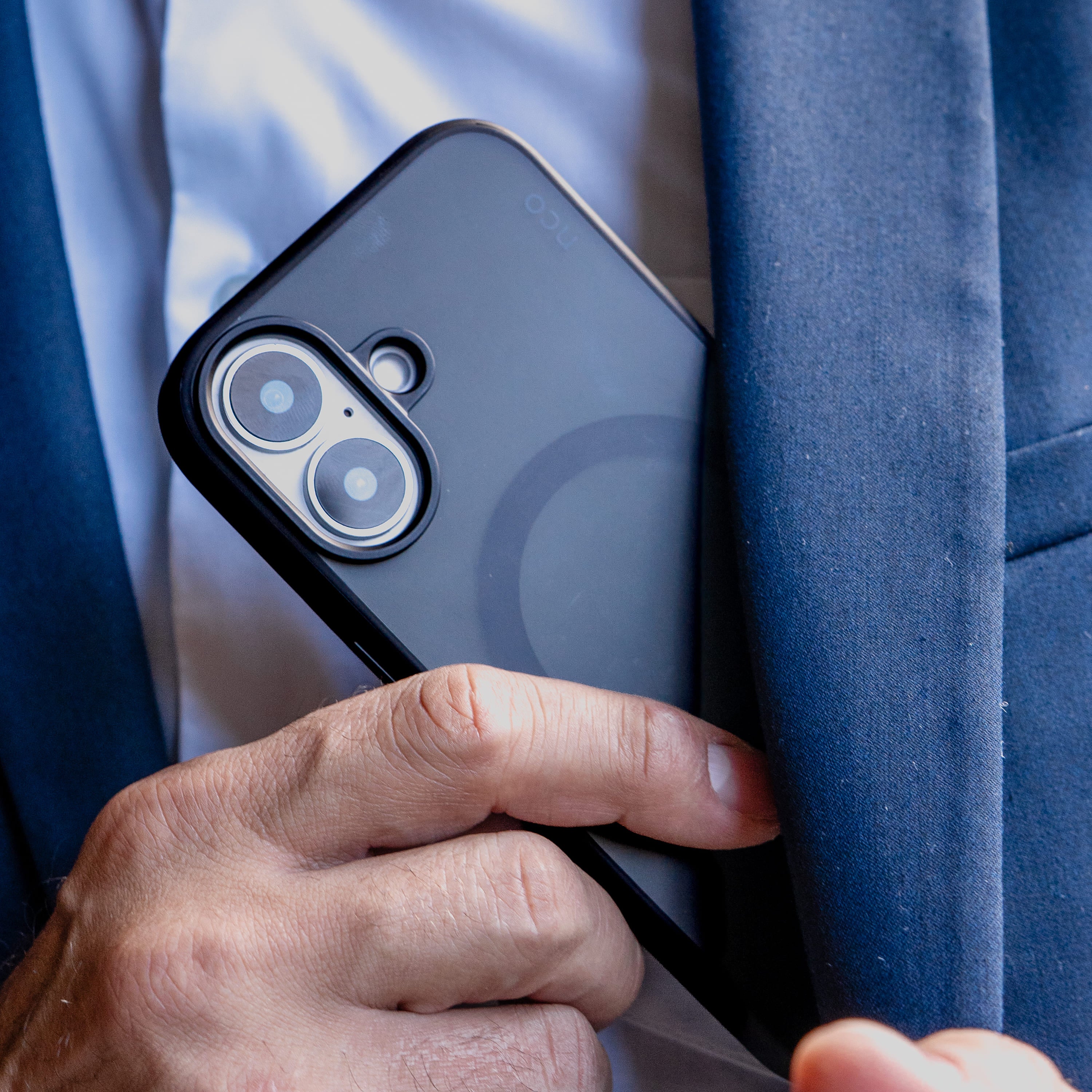 SafeCase Lite Negro para iPhone 17 Series Compatible con MagSafe