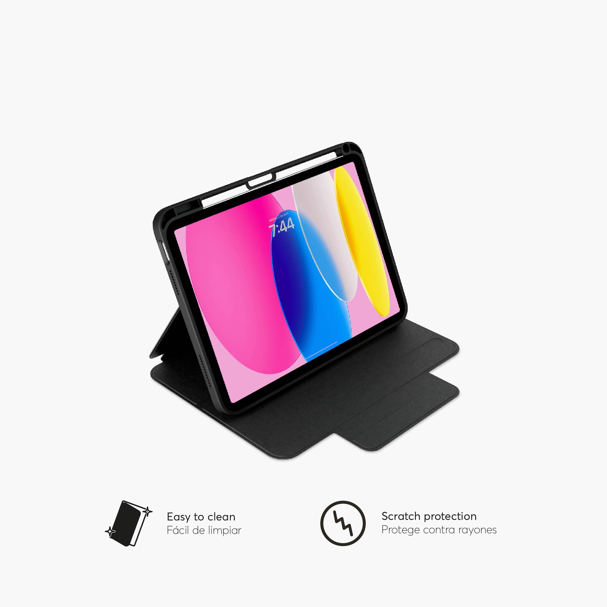 SafeCase Click Royal Black para iPad (M2, M4)