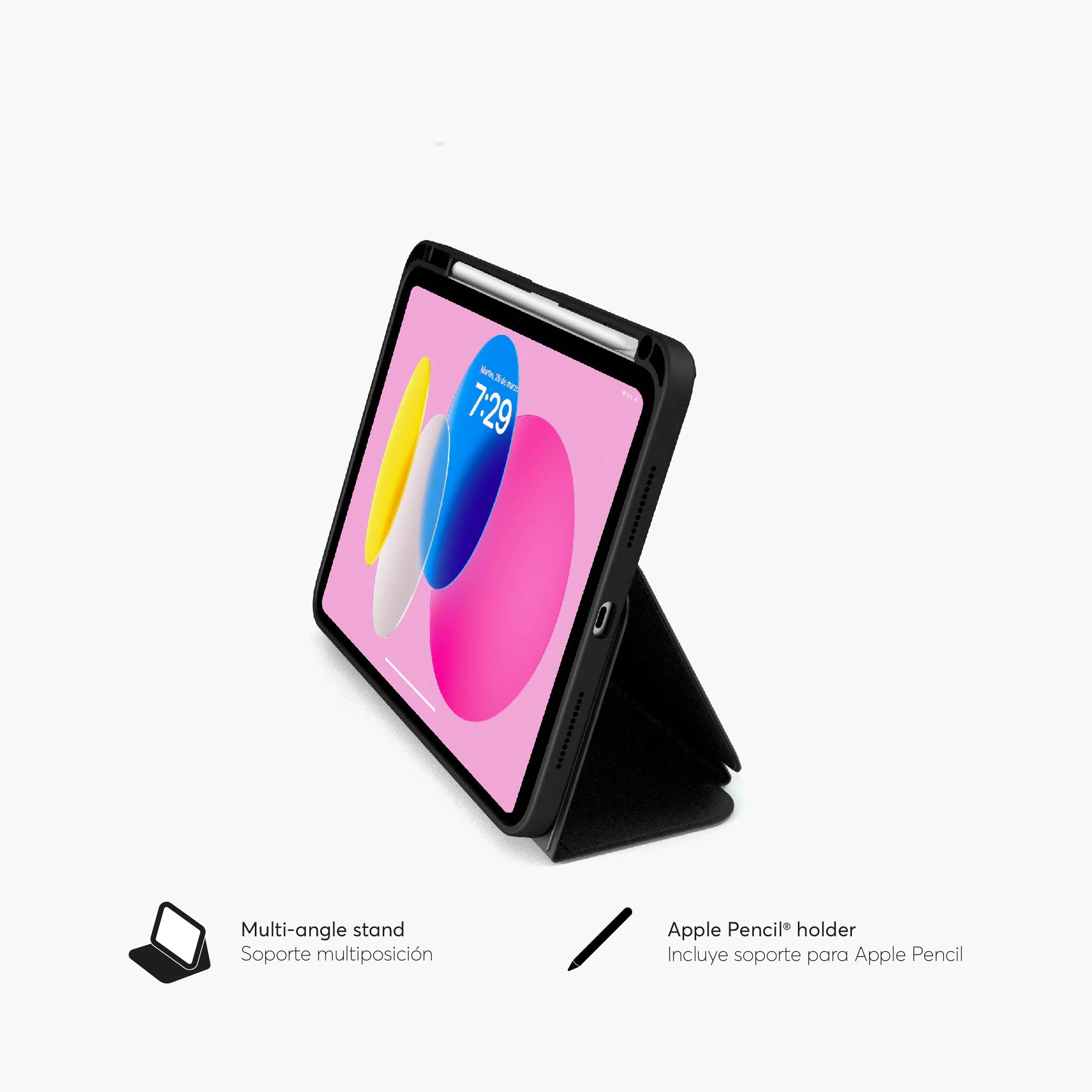 SafeCase Click Royal Black para iPad (M2, M4)