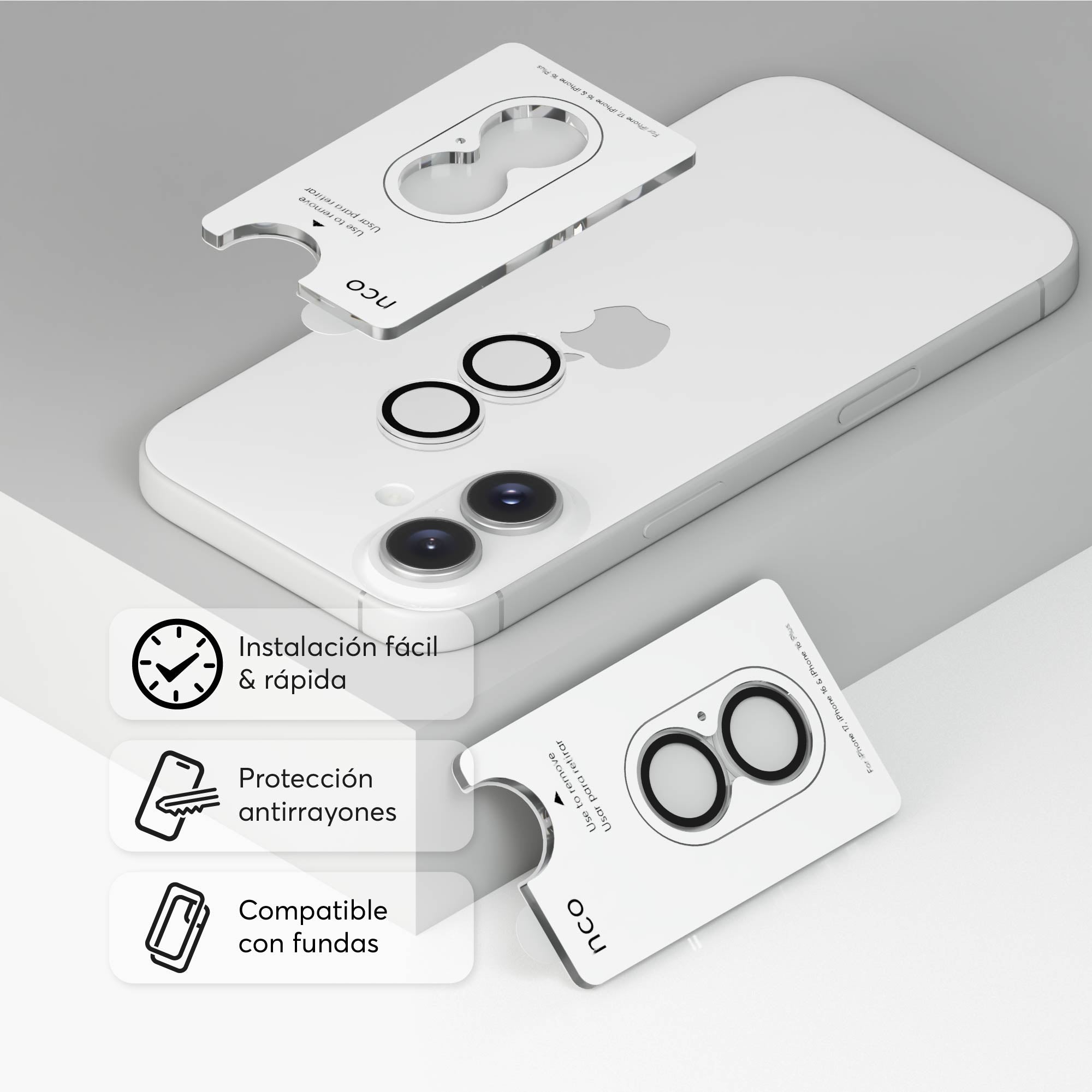 CamGuard para iPhone 17 Series Anillos
