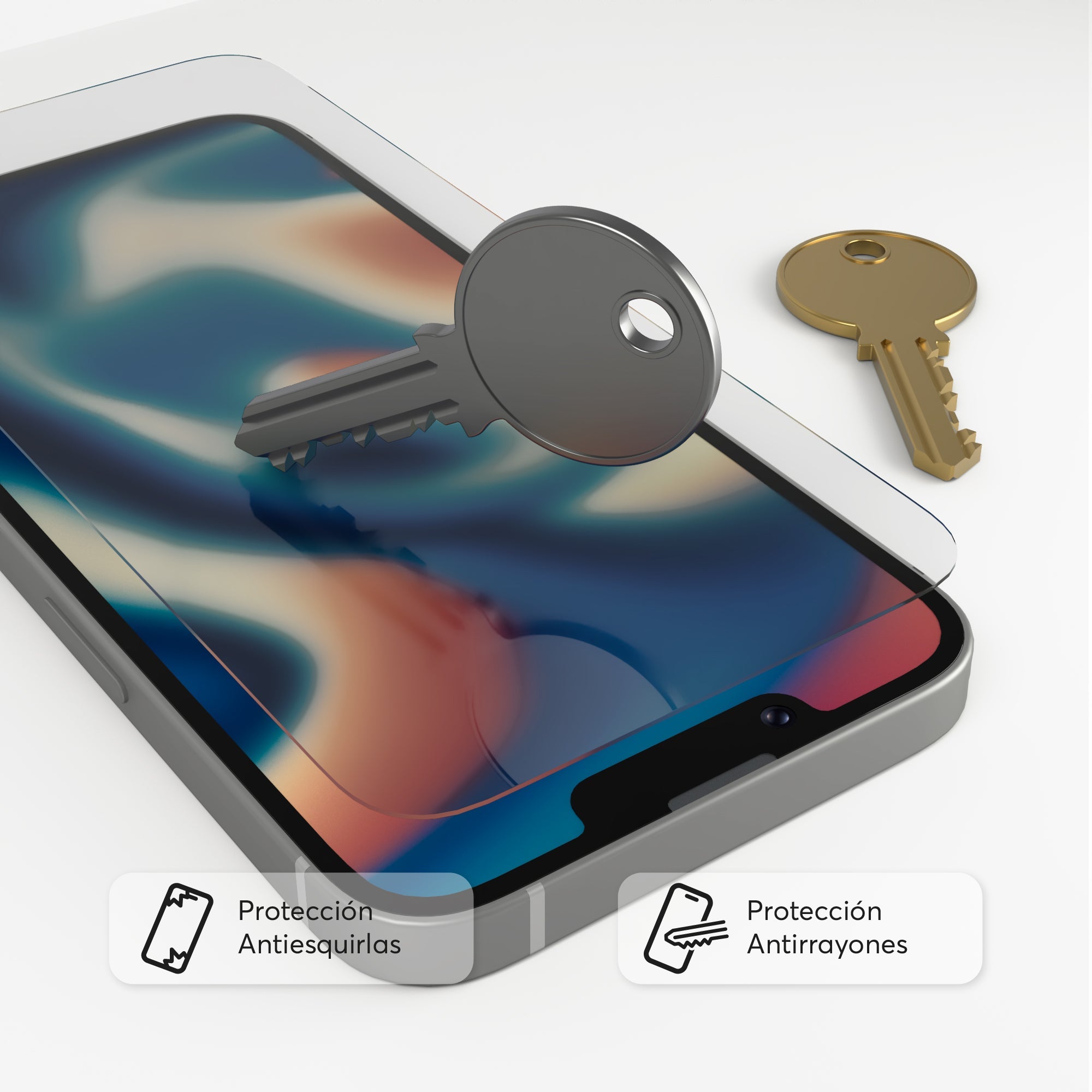 GlassGuard ion+ para iPhone 16e