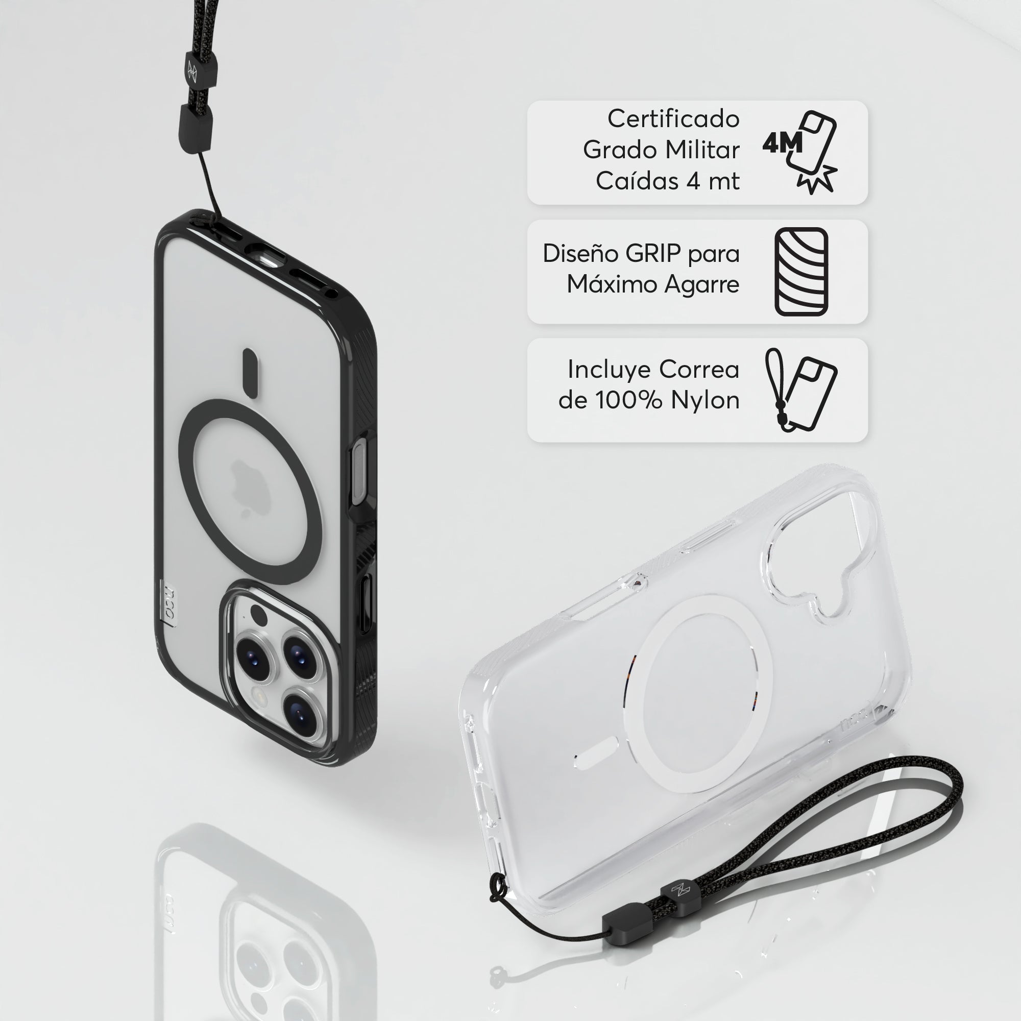 SafeCase Force Compatible con MagSafe para iPhone 16 Series