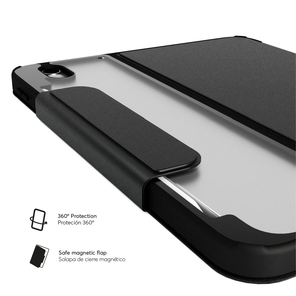 SafeCase Click Royal Black para iPad (M2, M4)