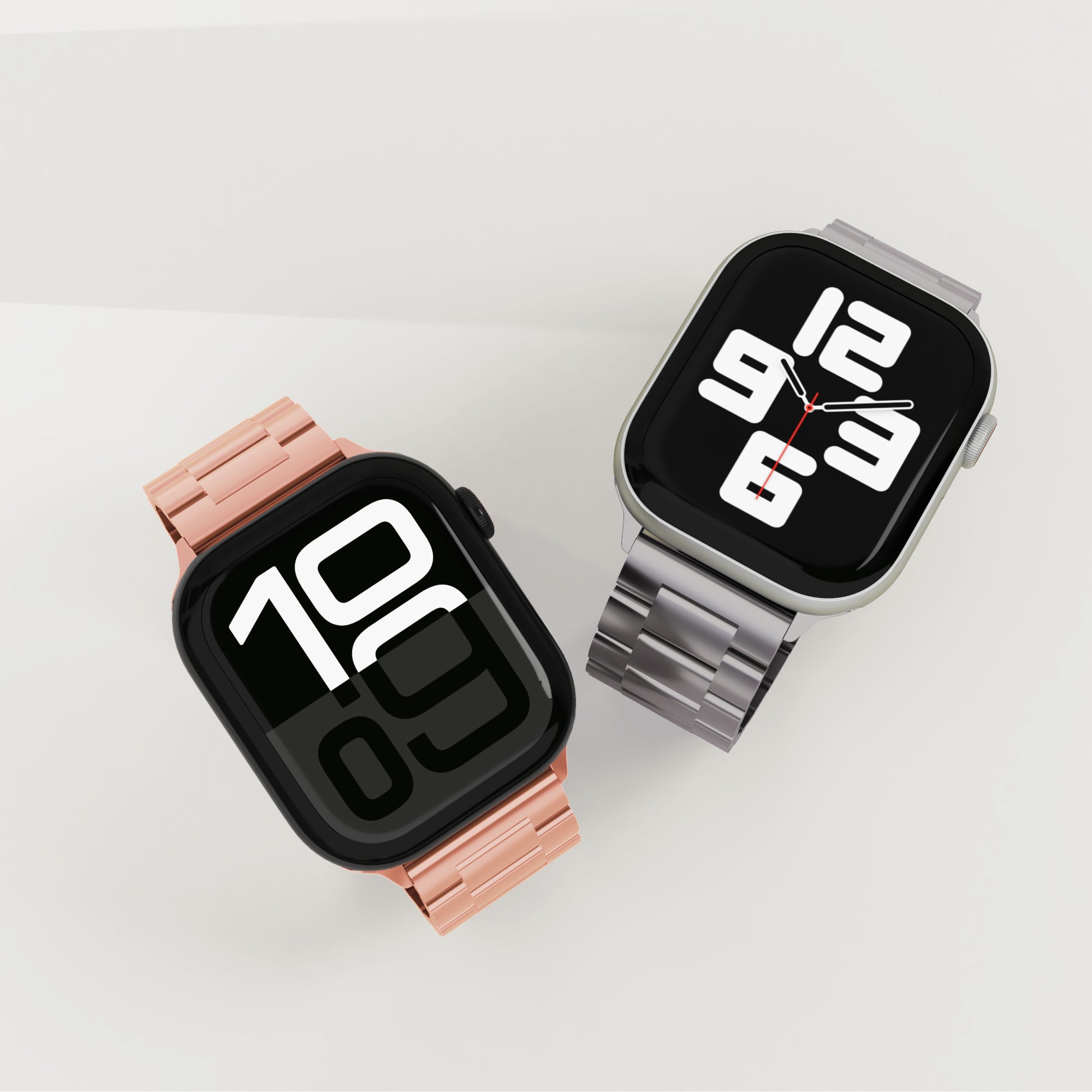 Correa de acero oro rosa ClassicLoop para Apple Watch