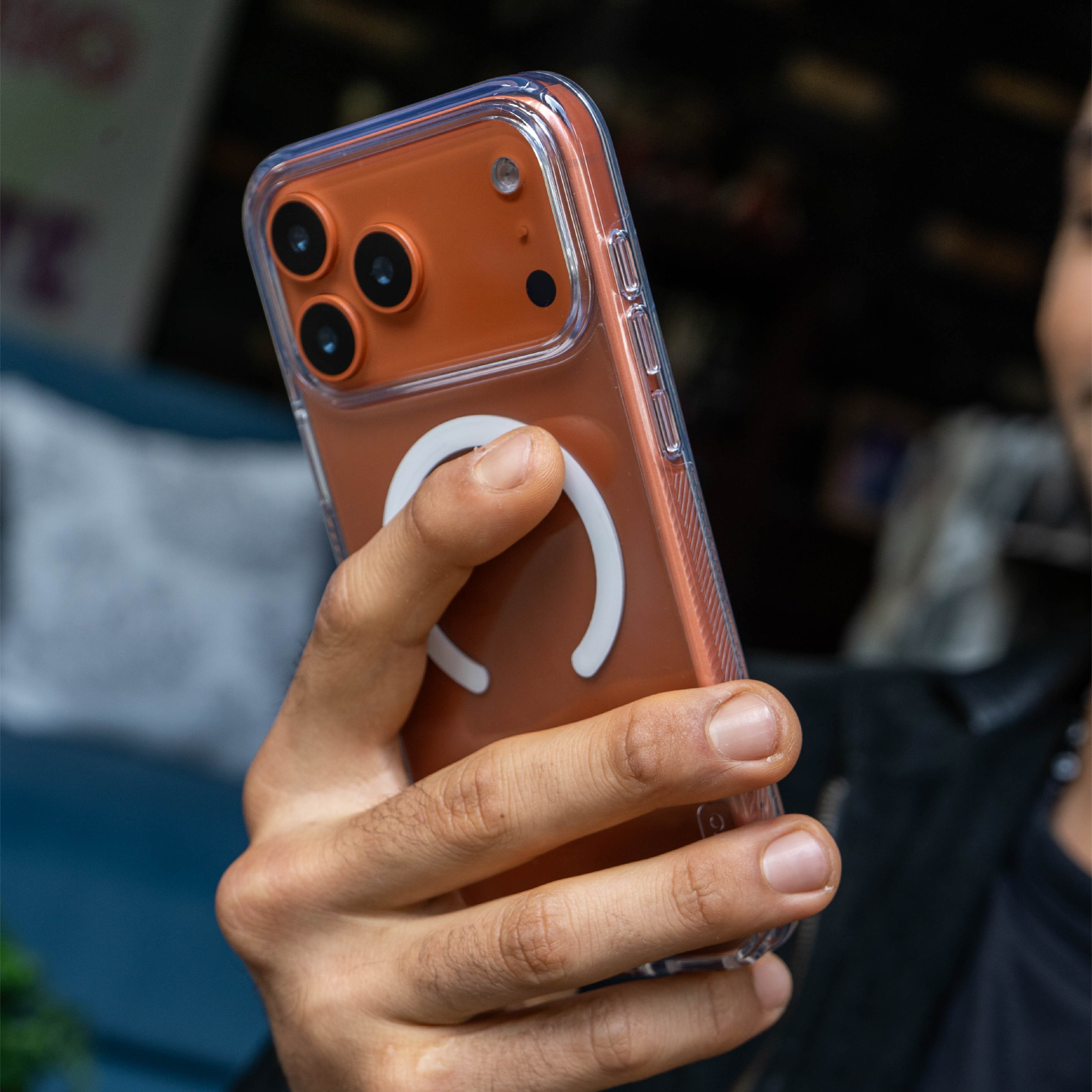 SafeCase Force Clear para iPhone 17 Series Compatible con MagSafe